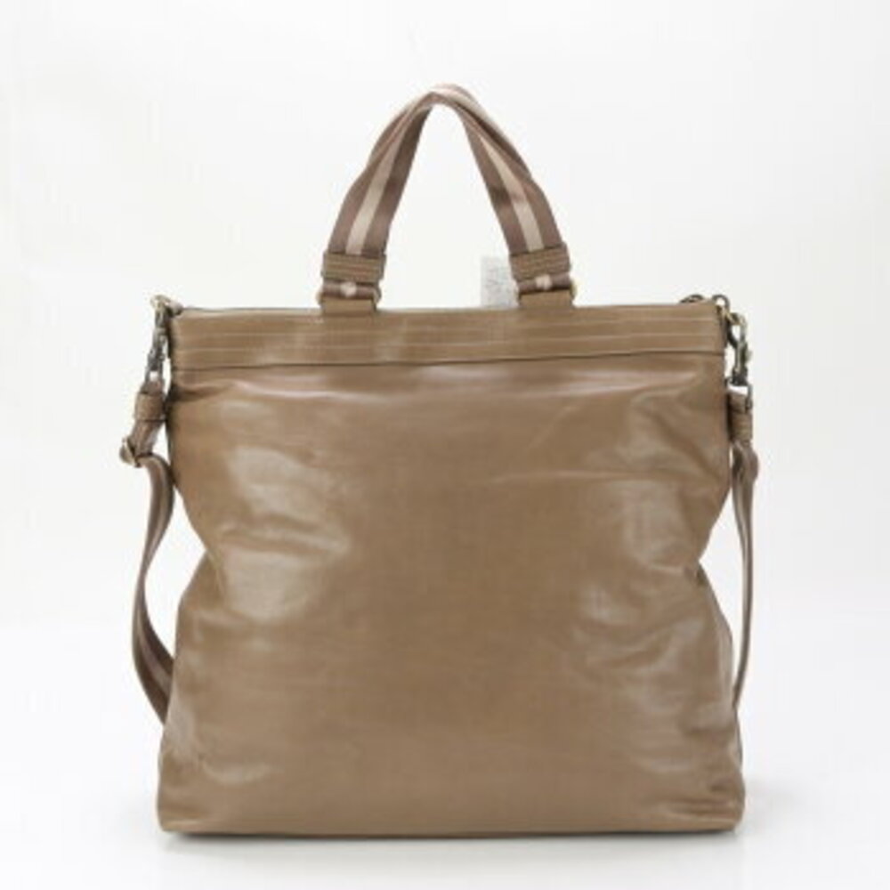 Burberry leather shoulder bag messenger business tote ERE - Picture 5 of 14